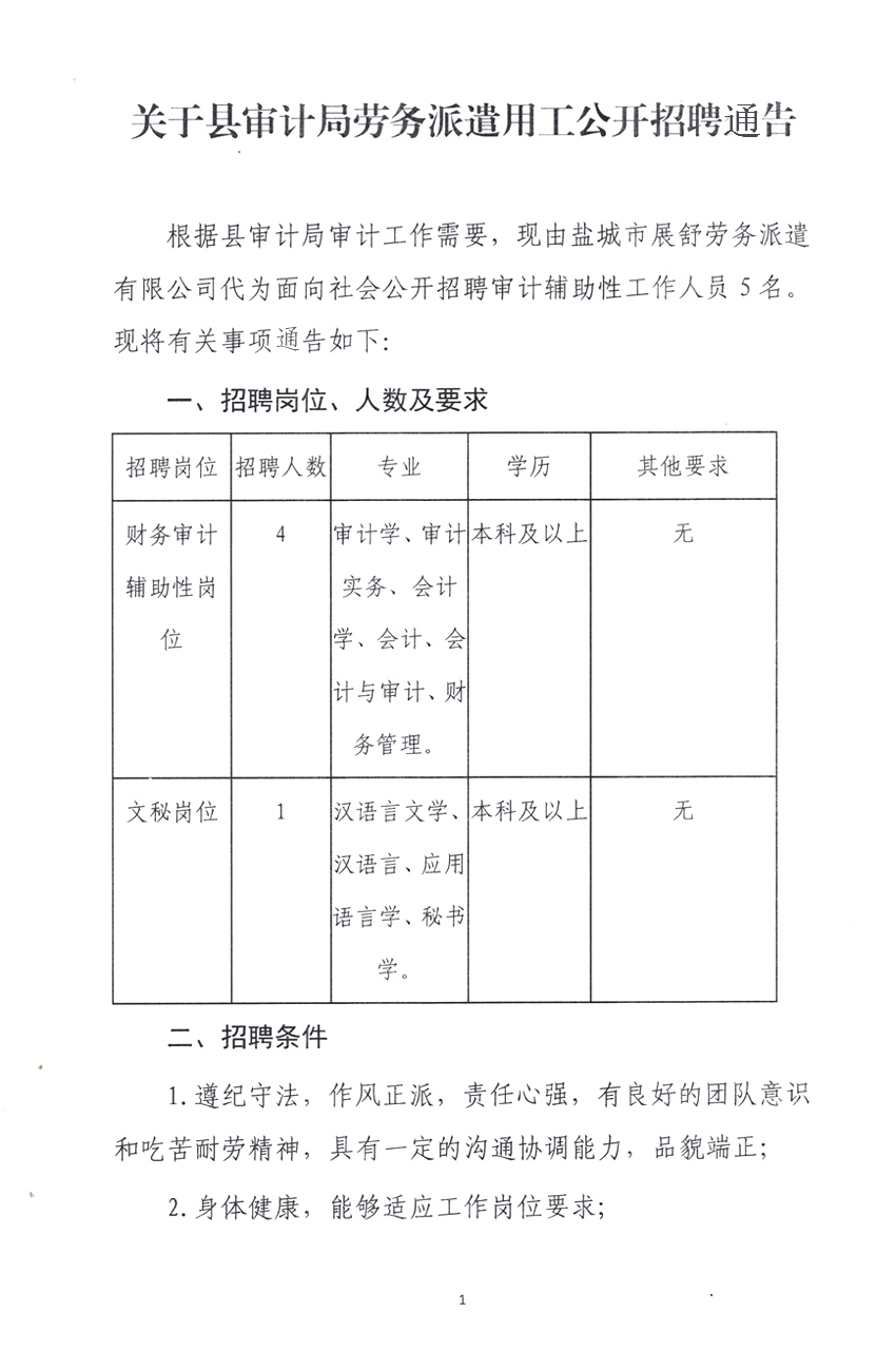 阿合奇县审计局最新招聘公告详解